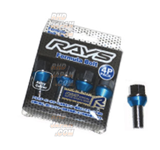 Rays Formula Series Bolt Set Chrome Type 60° Taper - M12x1.25 38mm